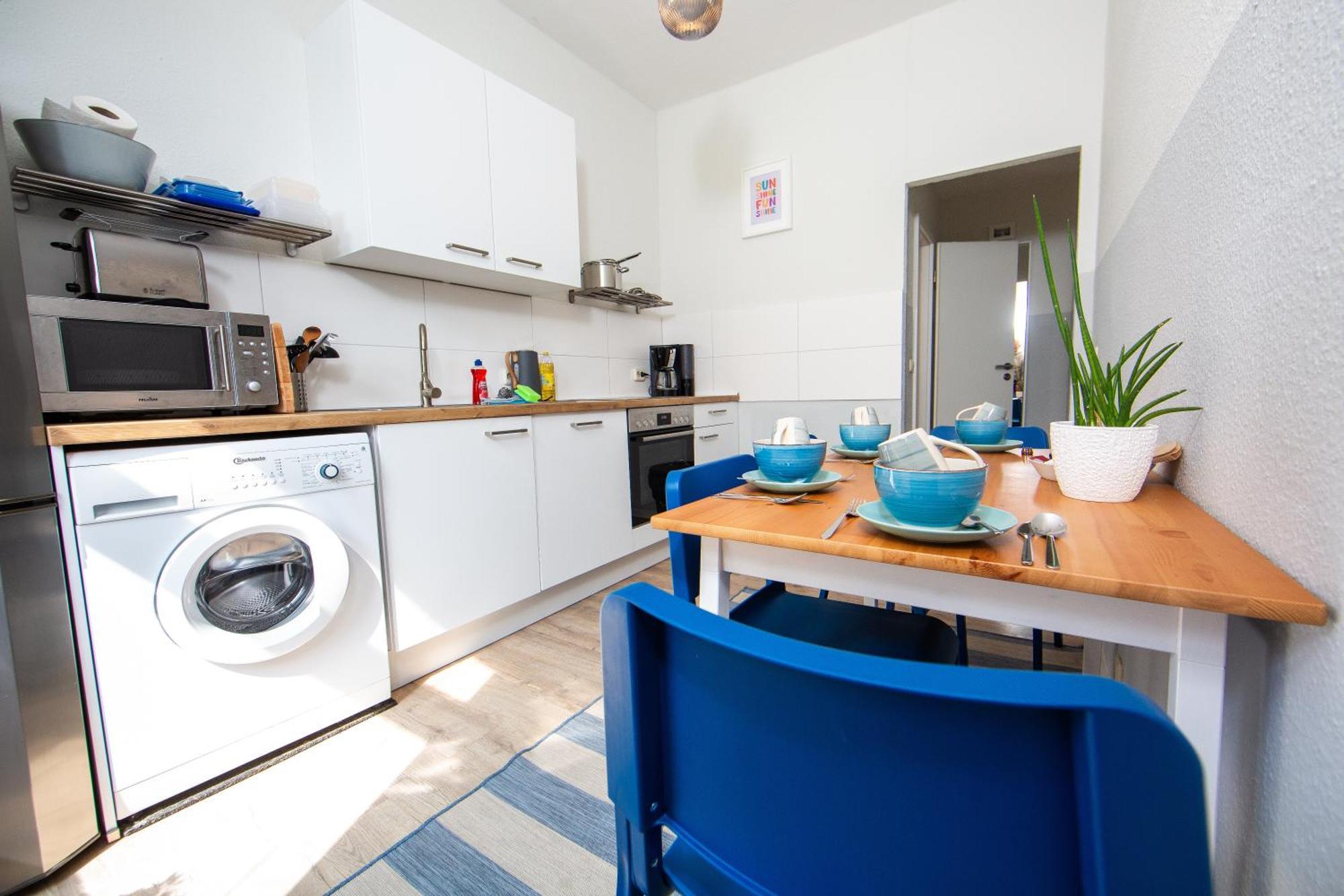 Grossraum-Apartments Mit 2Sz, Wz, Kueche, Smart-Tv, Parken, Etc Erfurt Chambre photo