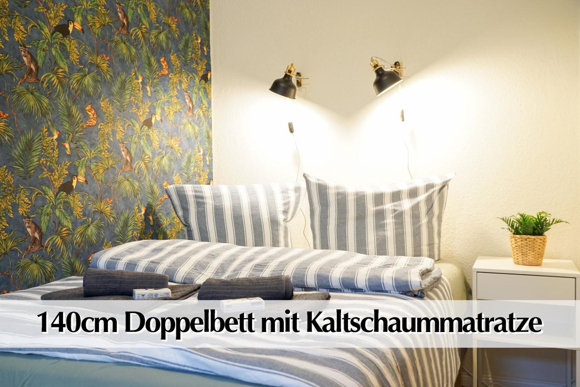 Grossraum-Apartments Mit 2Sz, Wz, Kueche, Smart-Tv, Parken, Etc Erfurt Extérieur photo